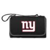 New York Giants - Blanket Tote Outdoor Picnic Blanket, (Black with Black Exterior)