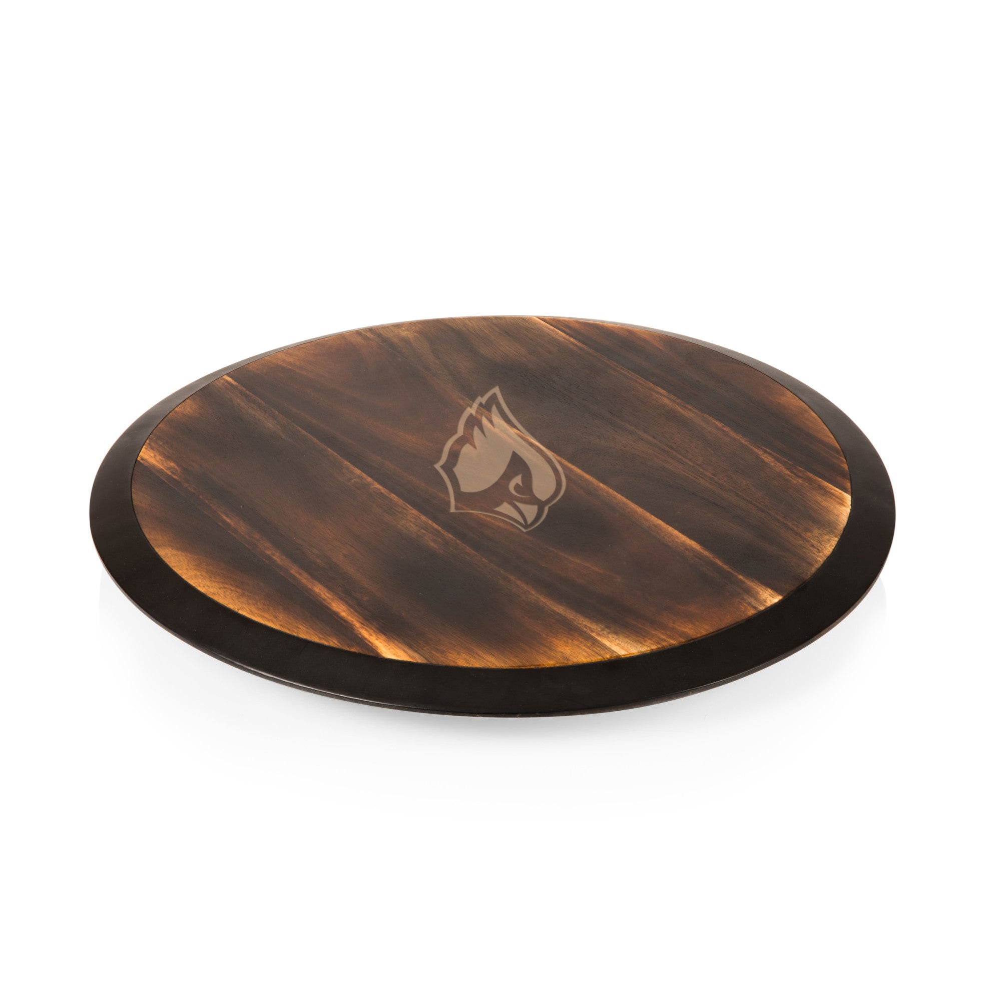 Arizona Cardinals - Lazy Susan Serving Tray, (Fire Acacia Wood)