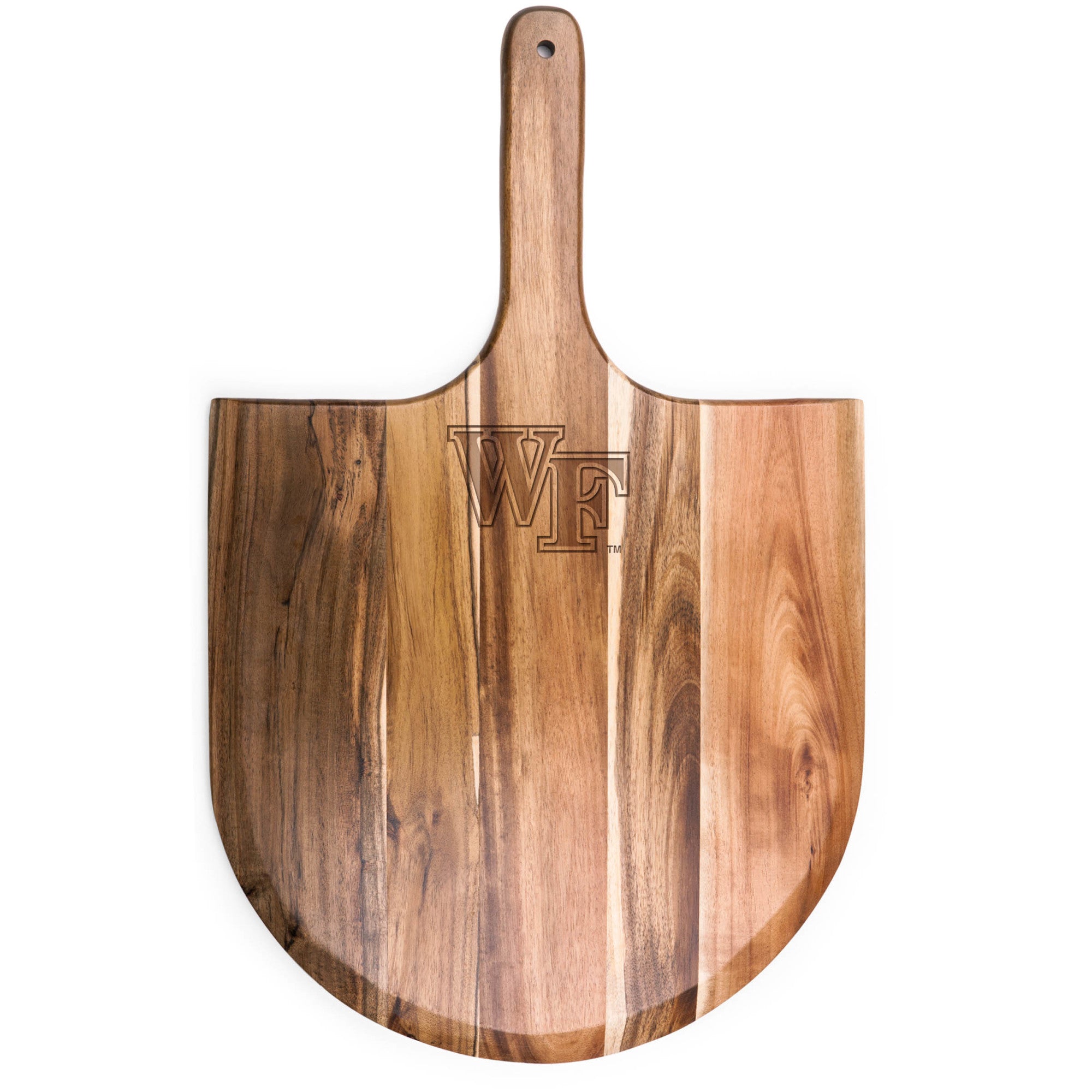 Wake Forest Demon Deacons - Acacia Pizza Peel Serving Paddle, (Acacia Wood)