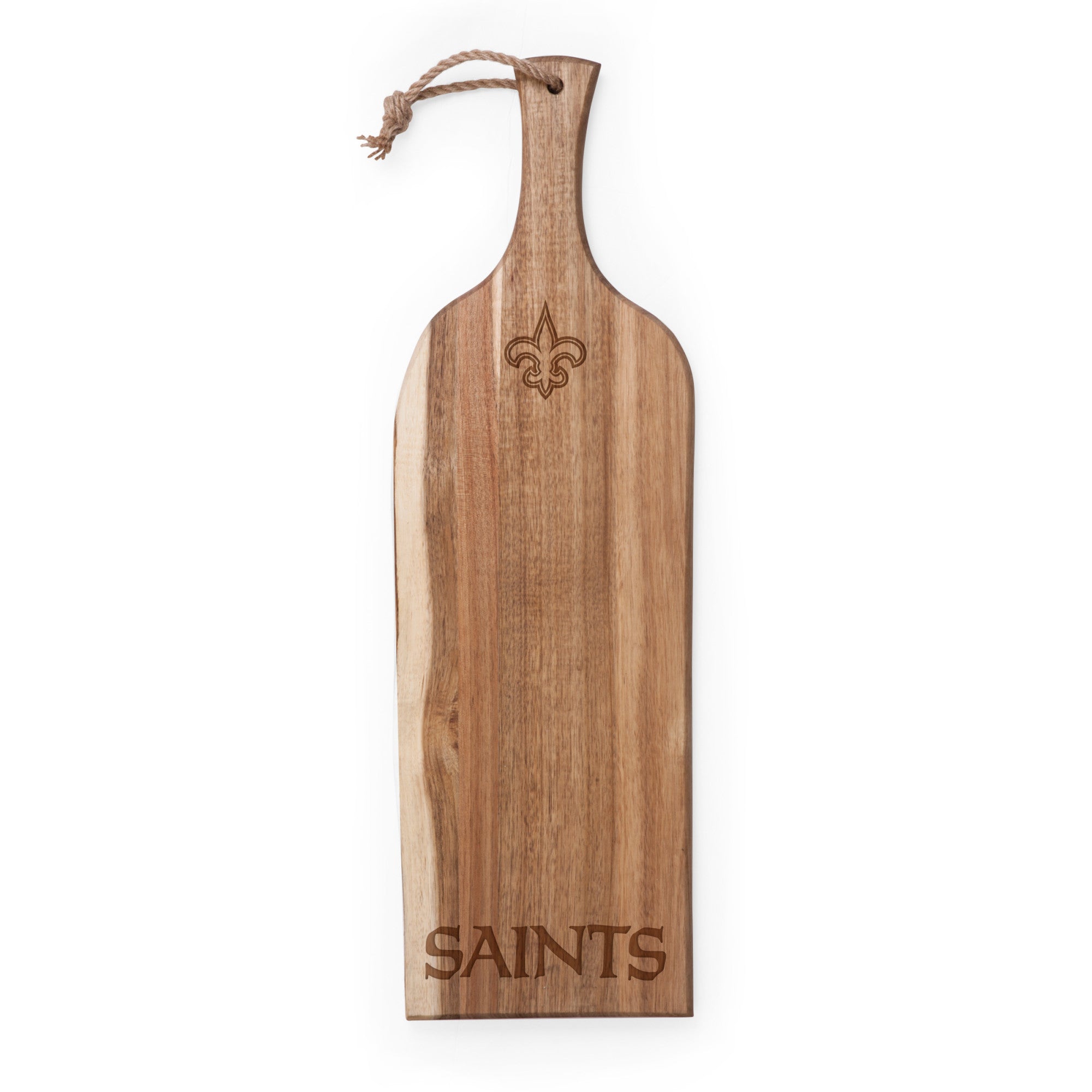 New Orleans Saints - Artisan 24 Acacia Serving Plank, (Acacia Wood)