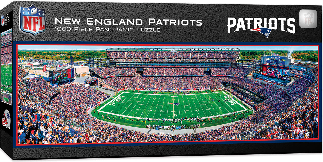 NEW ENGLAND PATRIOTS 1000 PIECE STADIUM PANORAMIC JIGSAW PUZZLE