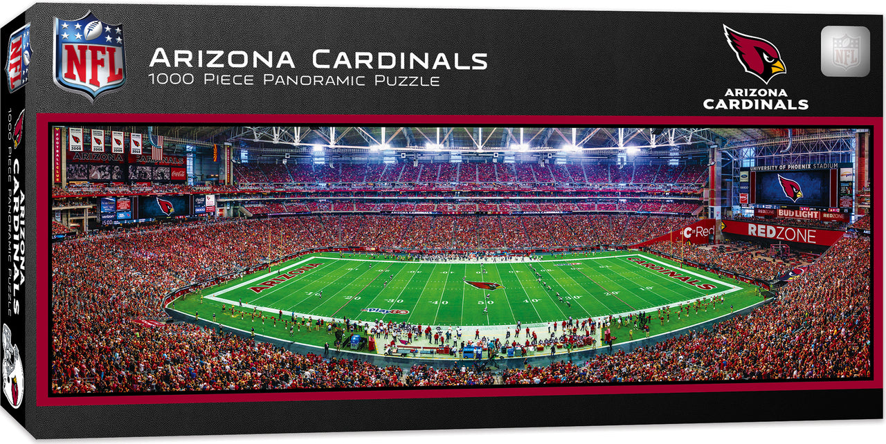 ARIZONA CARDINALS 1000 PIECE STADIUM PANORAMIC JIGSAW PUZZLE