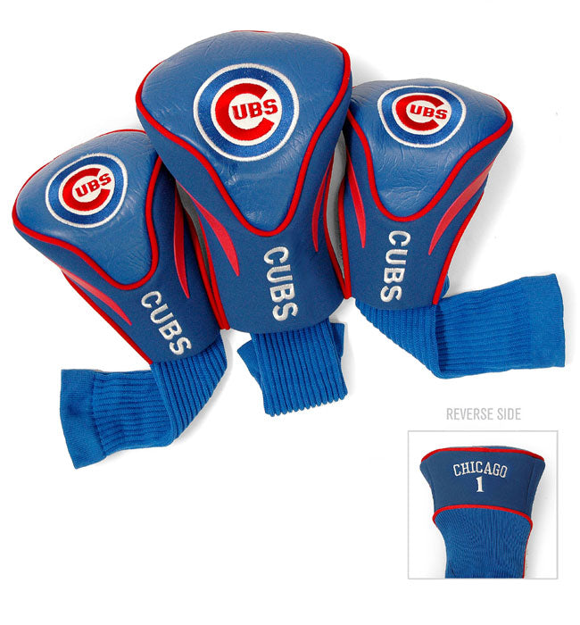 Chicago Cubs 3 Pk Contour Sock Headcovers