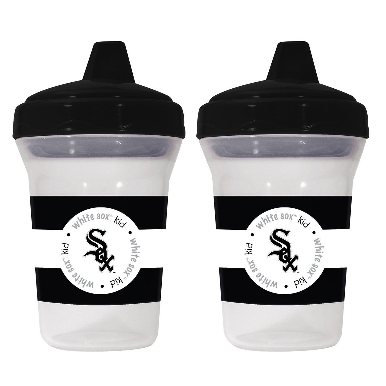 BABY FANATICS MLB CHICAGO WHITE SOX 2-PACK SIPPY CUPS