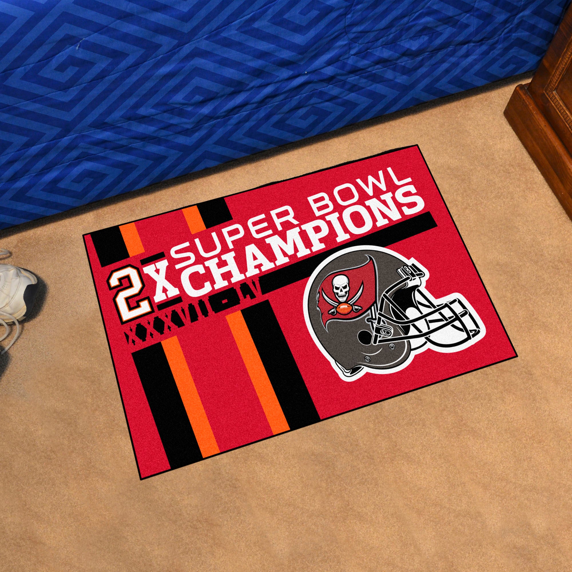 NFL - Tampa Bay Buccaneers Super Bowl LV Champions Dynasty Starter Mat