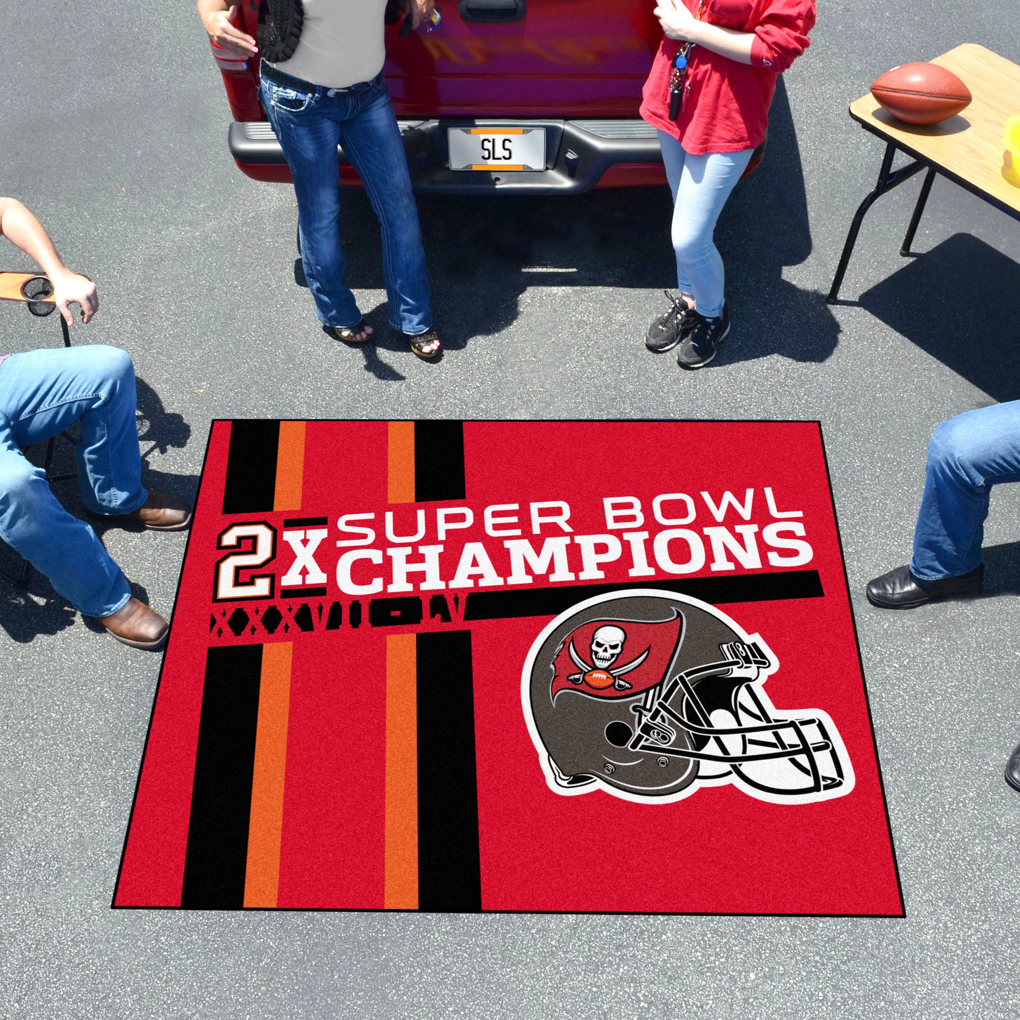 NFL - Tampa Bay Buccaneers Super Bowl LV Champions Dynasty Tailgater Mat