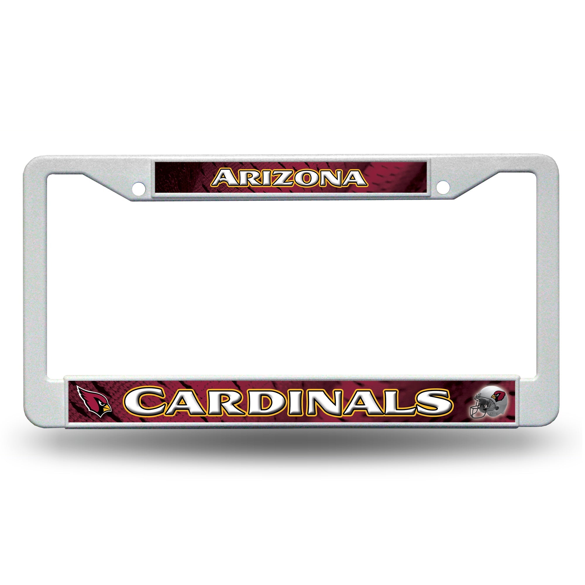 Arizona Cardinals White Plastic Frame