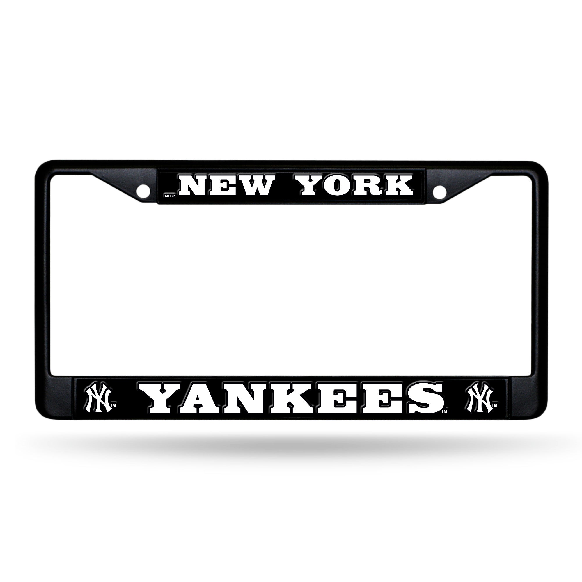 New York Yankees Black License Plate Frame