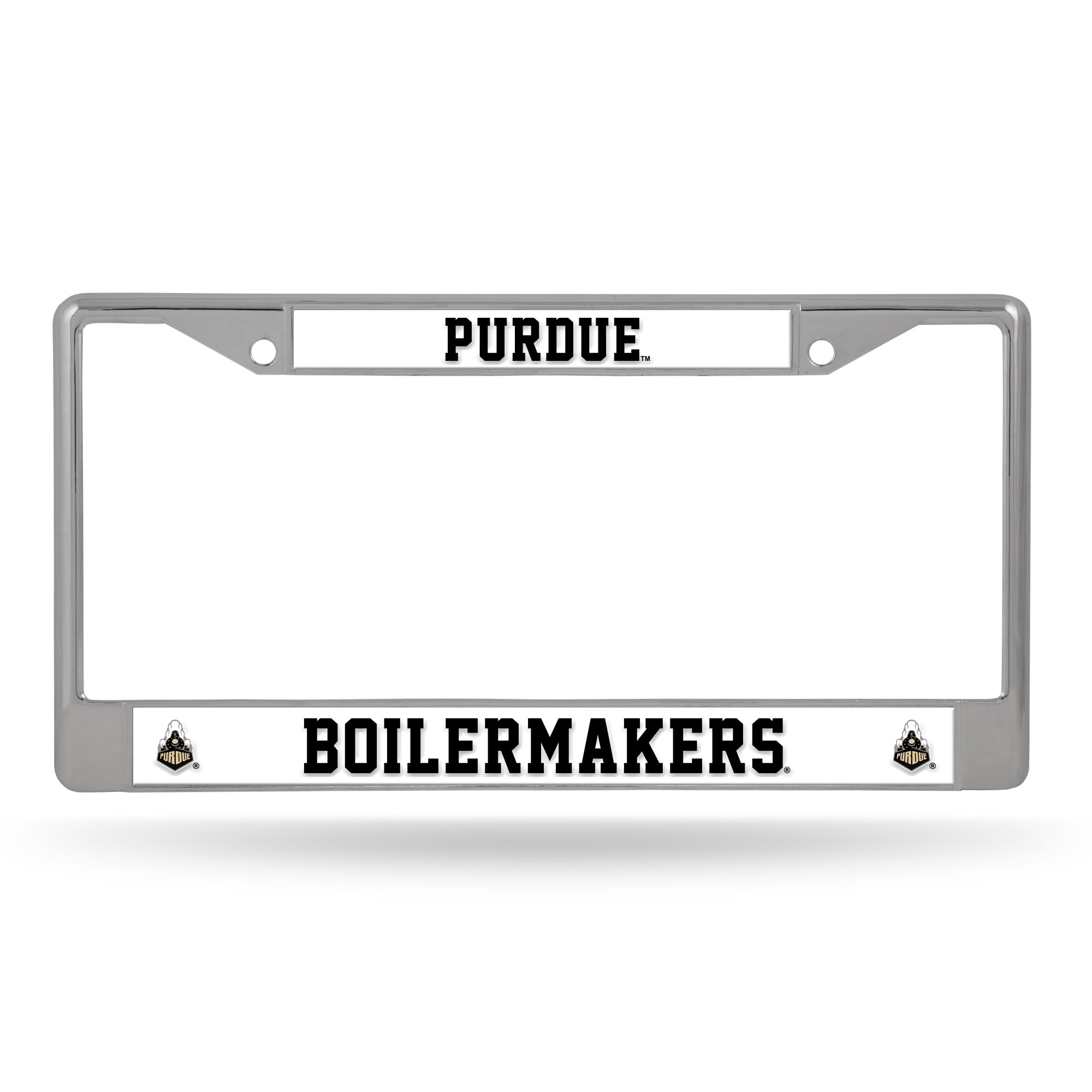 Purdue Boilermakers Chrome License Plate Frame