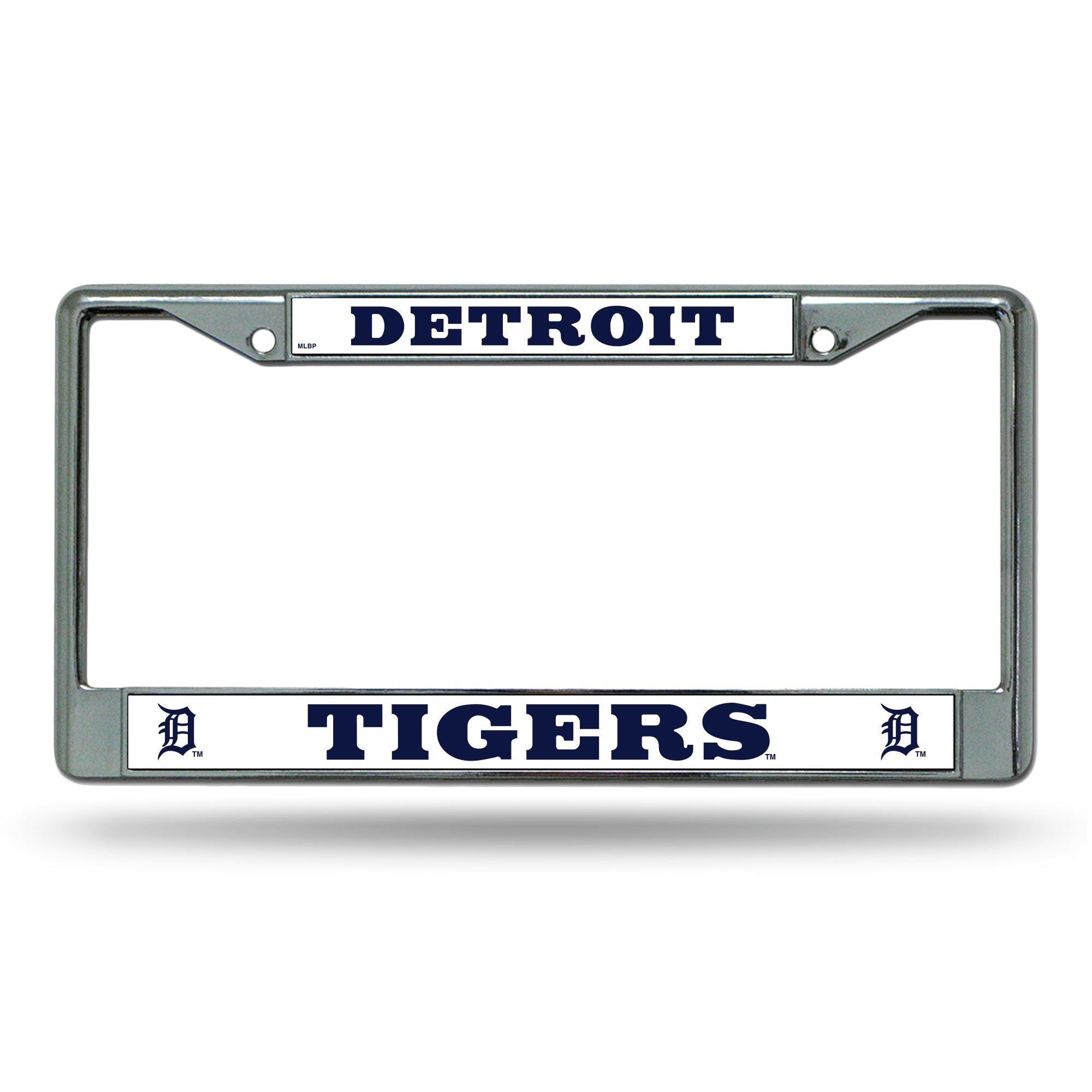 Detroit Tigers Chrome License Plate Frame