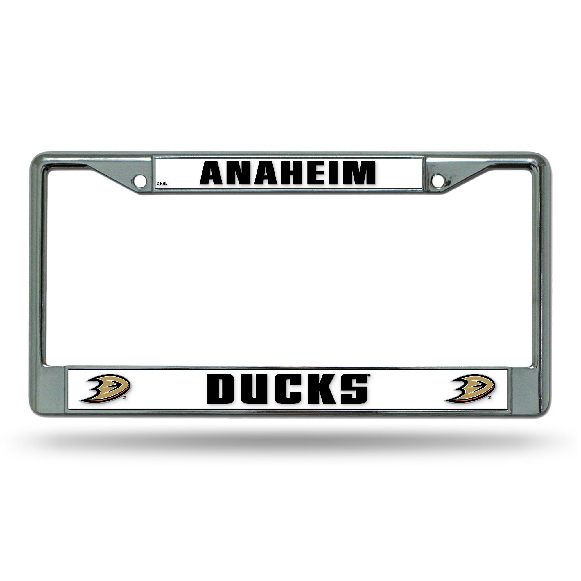 Anaheim Ducks Chrome License Plate Frame