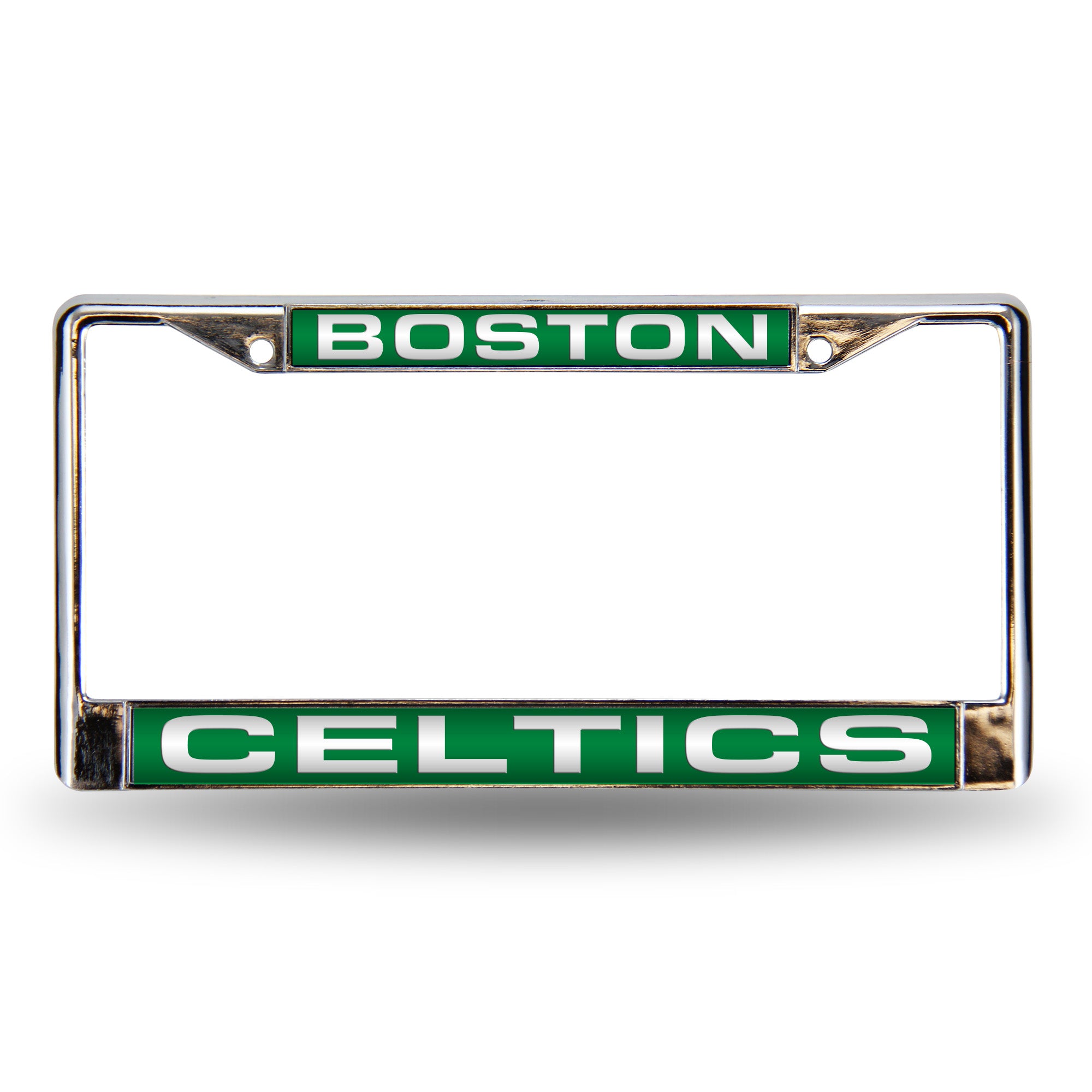 Boston Celtics Laser Chrome 12 x 6 License Plate Frame