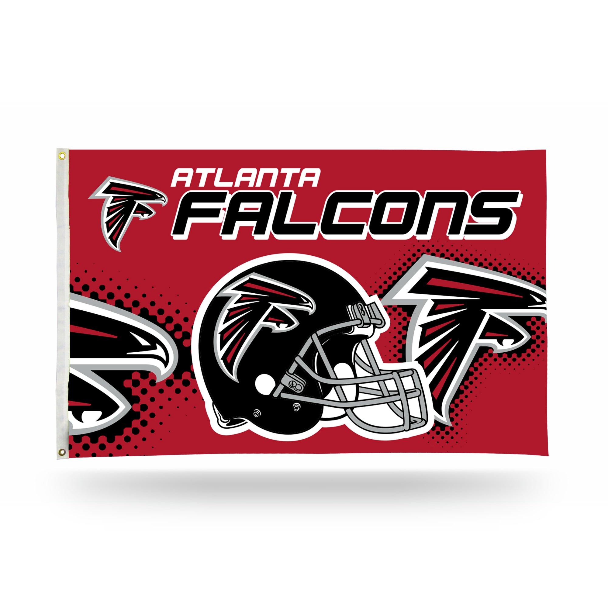 Rico Inc - Atlanta falcons 3x5 premium banner flag (helmet desgin)