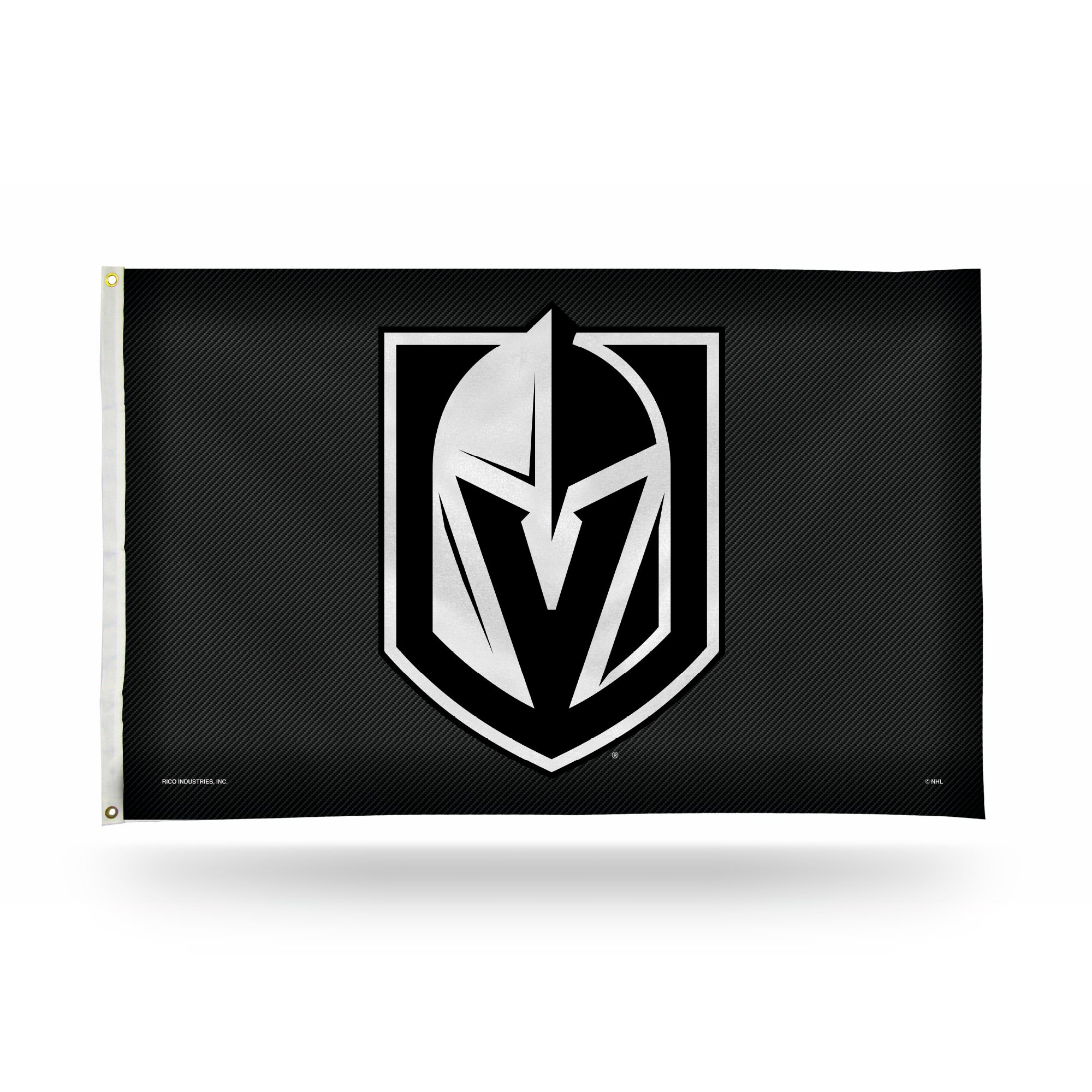 Vegas Golden Knights 3x5 Premium Banner Flag - Carbon Fiber Design
