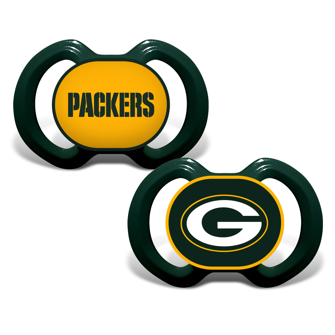 BABY FANATICS NFL GREEN BAY PACKERS 2-PACK PACIFIERS