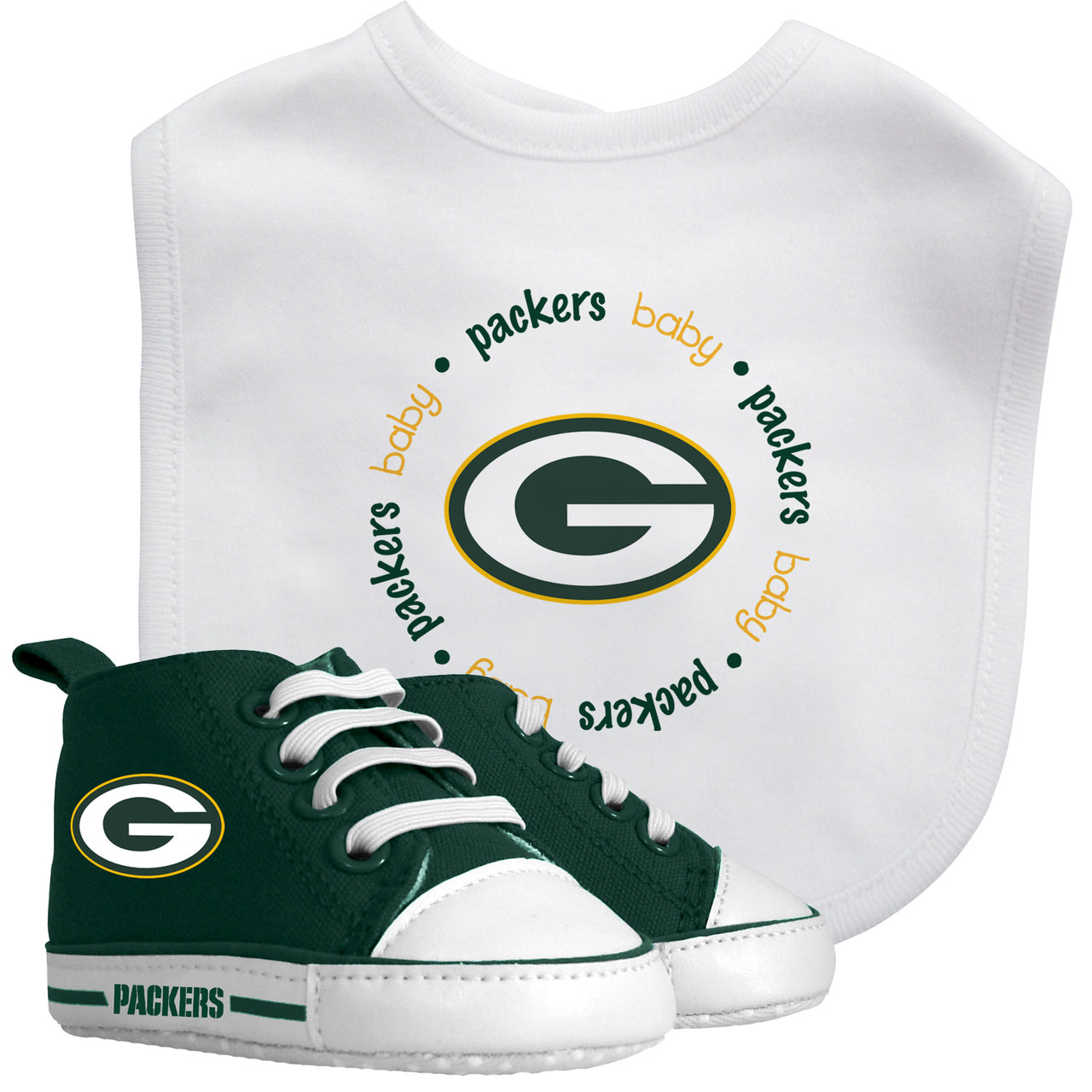 BABY FANATICS NFL GREEN BAY PACKERS 2-PIECE GIFT SET