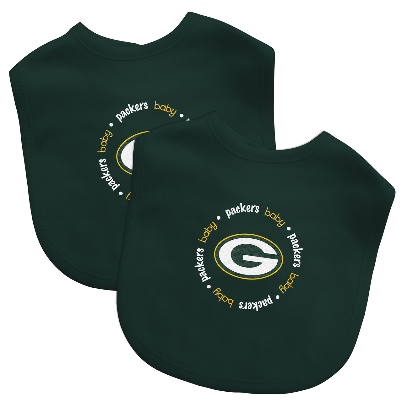 BABY FANATICS NFL GREEN BAY PACKERS 2-PACK BIBS