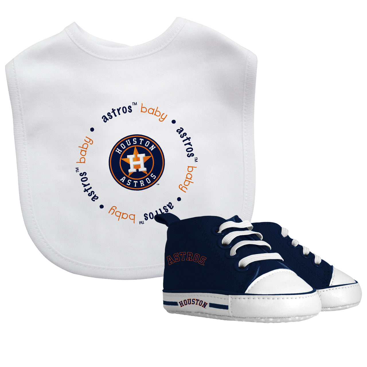 BABY FANATICS MLB HOUSTON ASTROS 2-PIECE GIFT SET