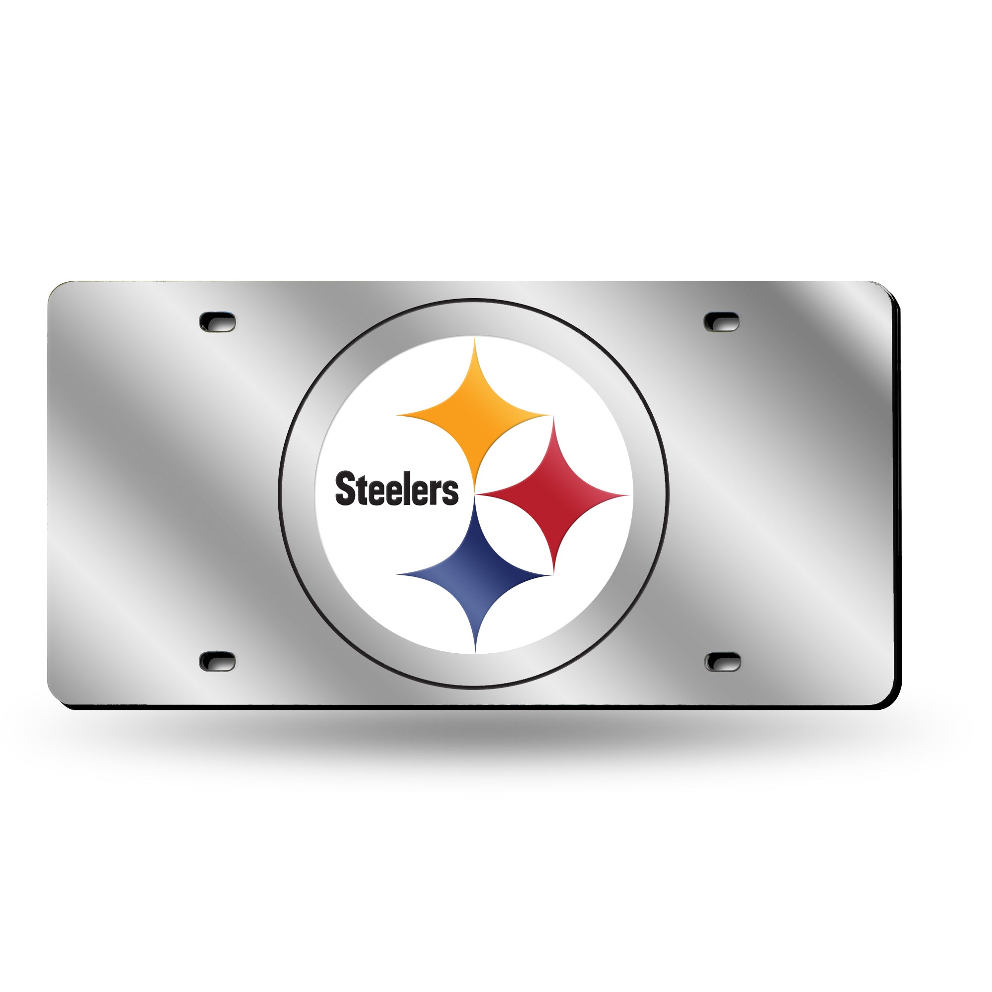 Pittsburgh Steelers Silver Laser Cut Tag
