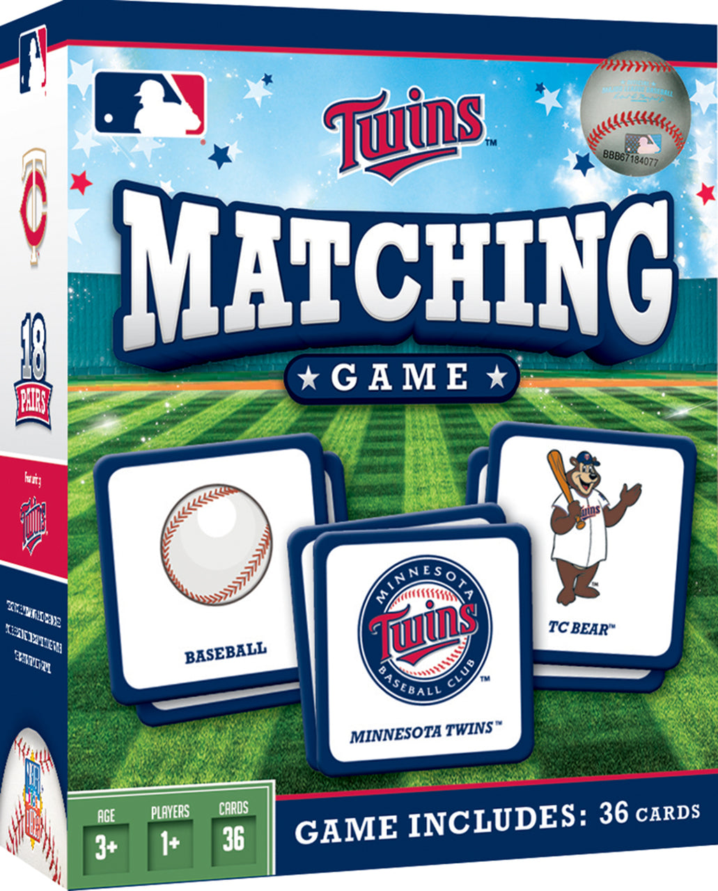 MLB MINNESOTA TWINS MATCHING GAME