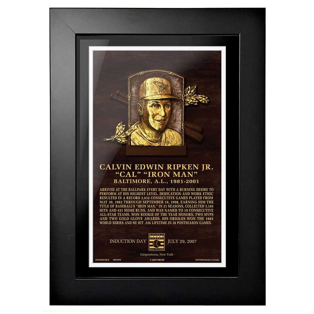 Cal Ripken Legend 8x10 Framed Art Baltimore Orioles