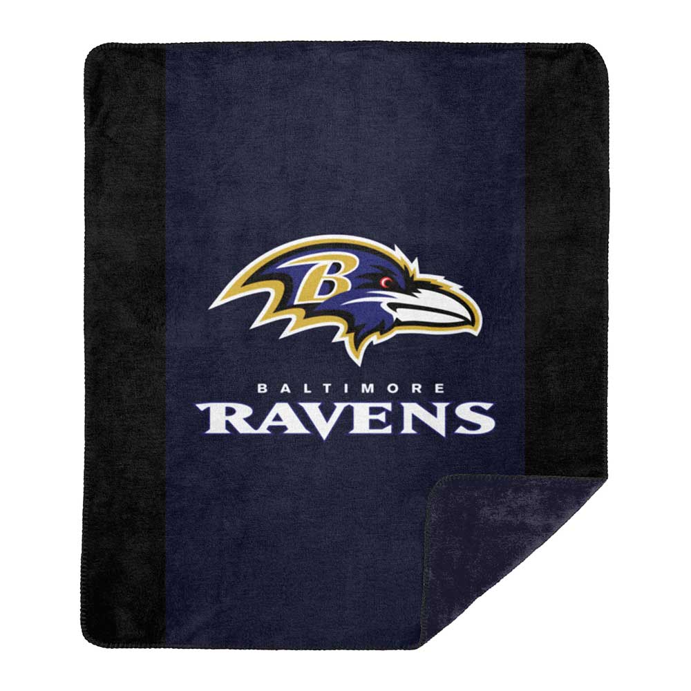 Baltimore Ravens NFL Denali® Sliver Knit Throw Blanket