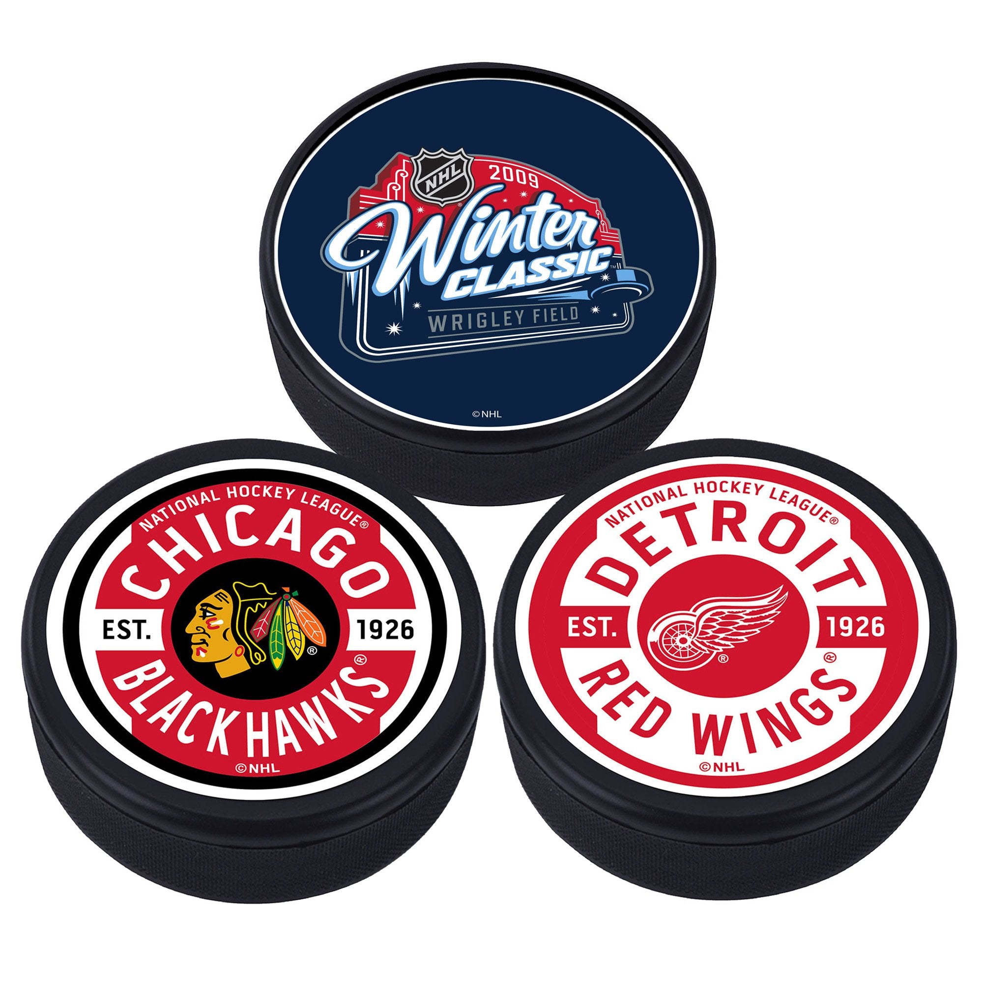 Winter Classic Three Puck Pack - 2009