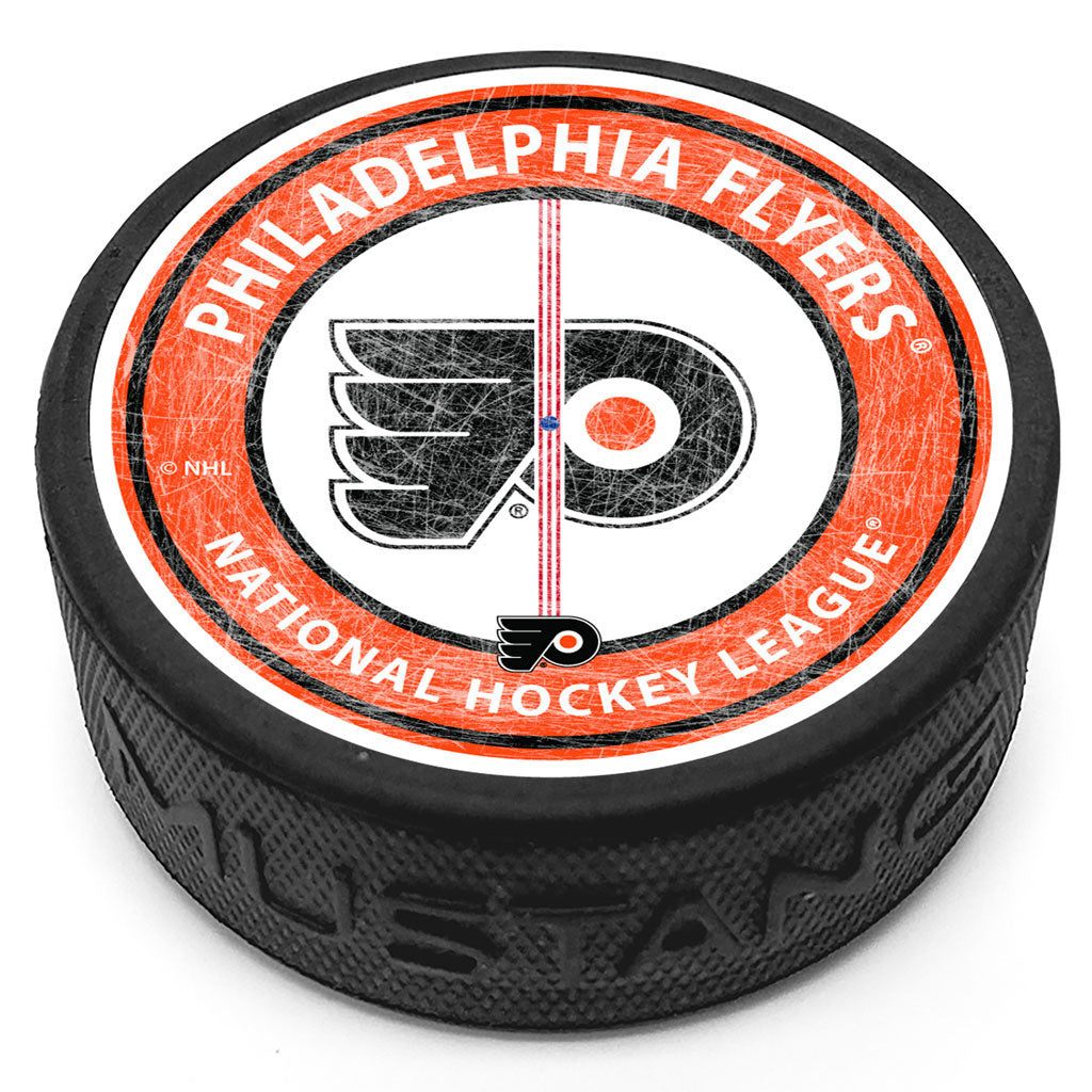Philadelphia Flyers Center Ice Puck