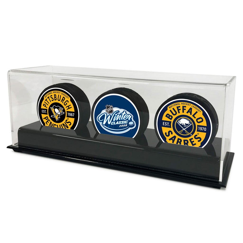 Winter Classic Three Puck Display - 2008