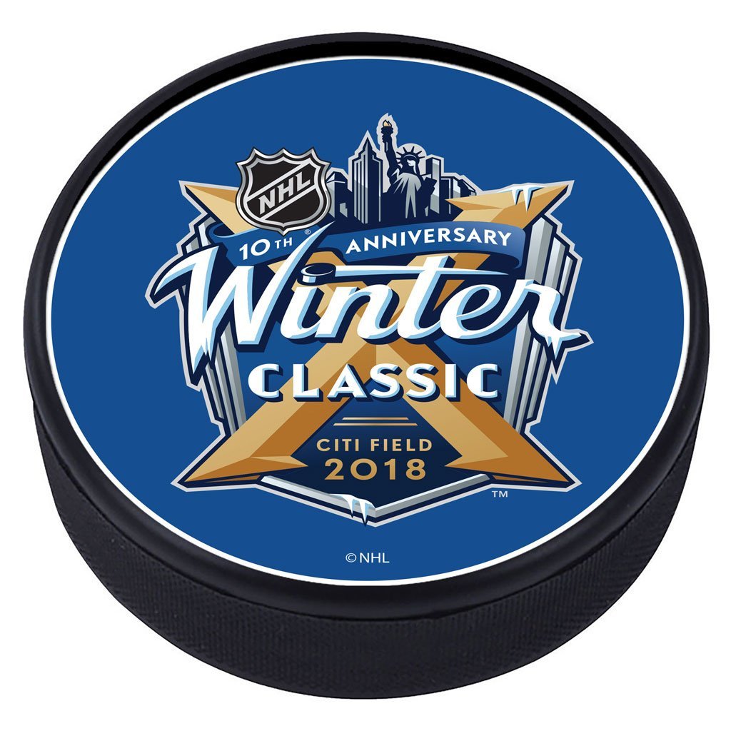 NHL Winter Classic Textured Puck - 2018