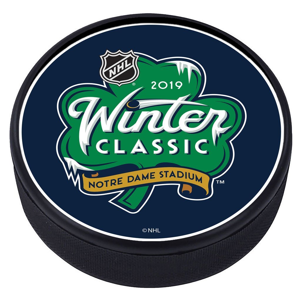 NHL Winter Classic Textured Puck - 2019