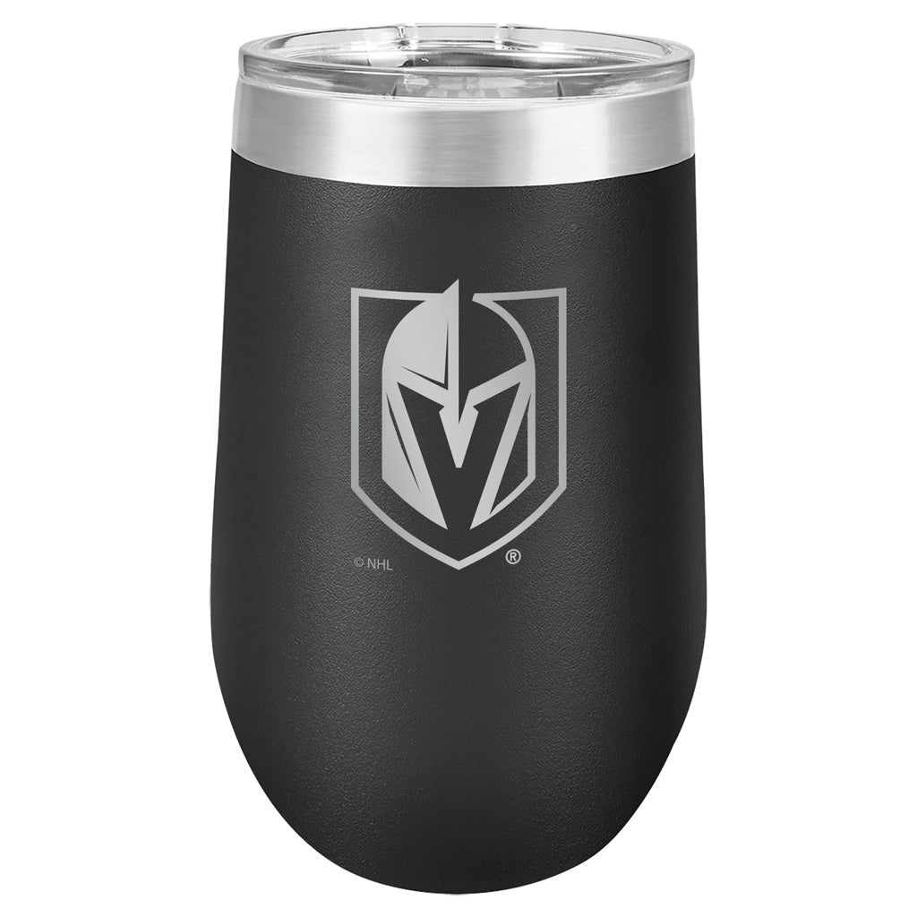 Vegas Golden Knights 16oz Polar Stemless Wine- Black