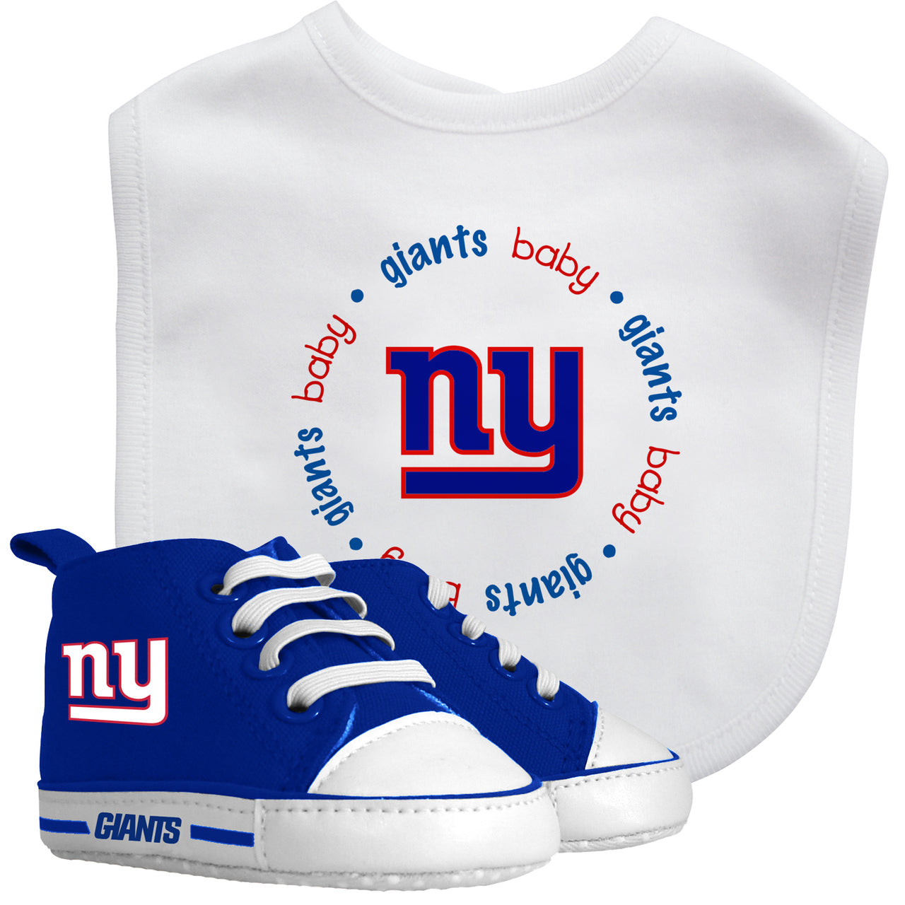 BABY FANATICS NFL NEW YORK GIANTS 2-PIECE GIFT SET