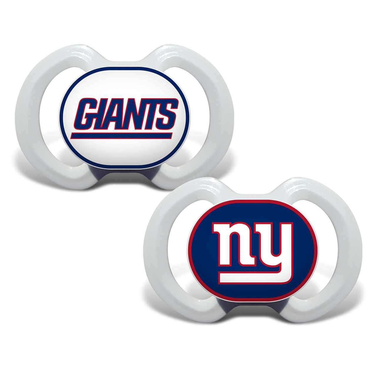 BABY FANATIC NFL NEW YORK GIANTS 2-PACK PACIFIERS