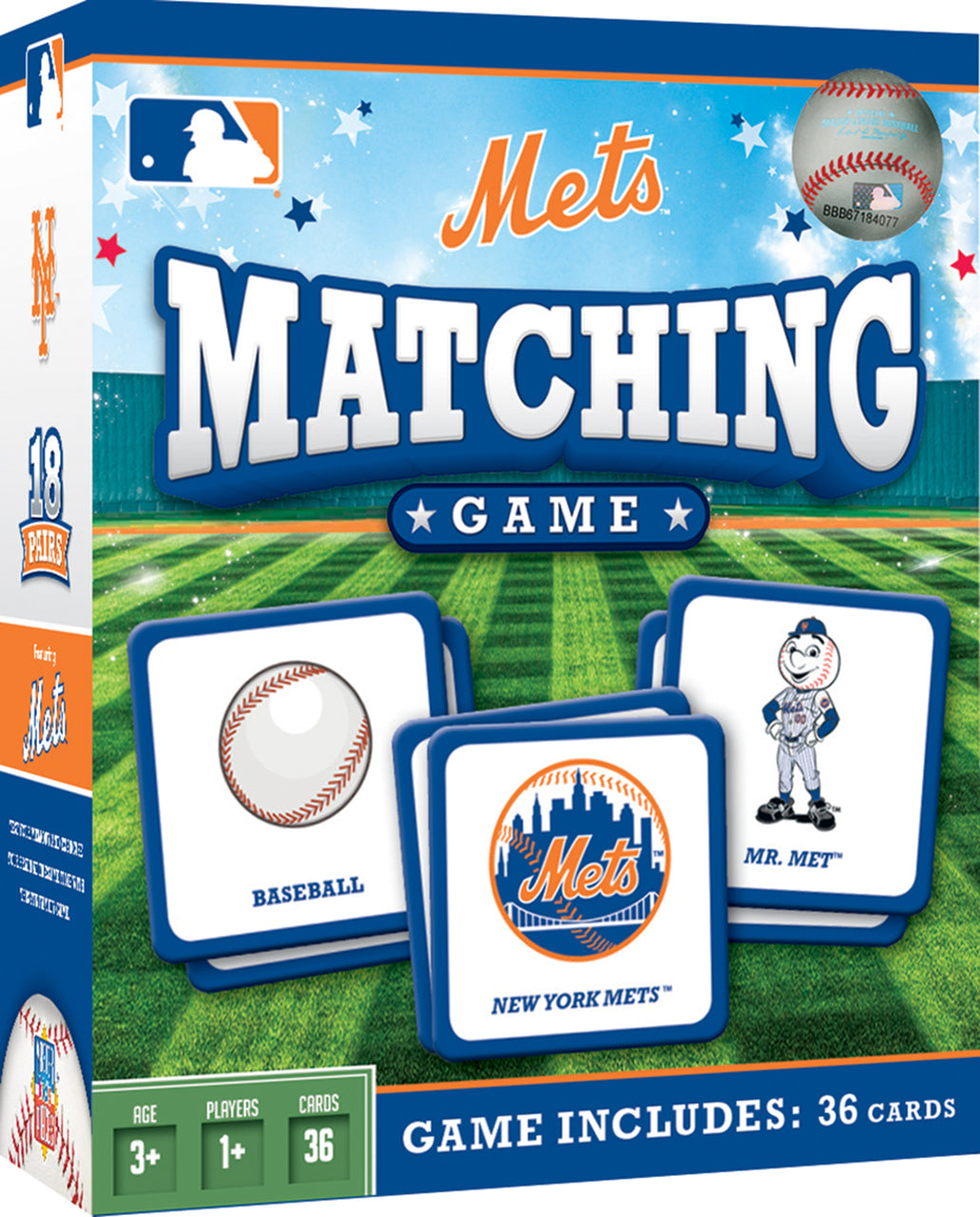 MLB NEW YORK METS MATCHING GAME