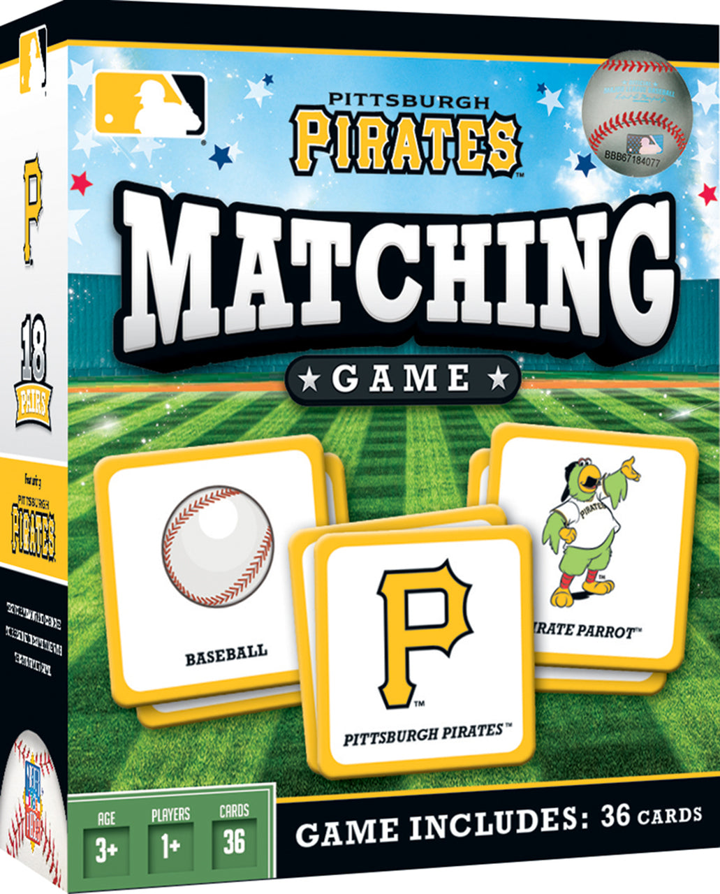 MLB PITTSBURGH PIRATES MATCHING GAME
