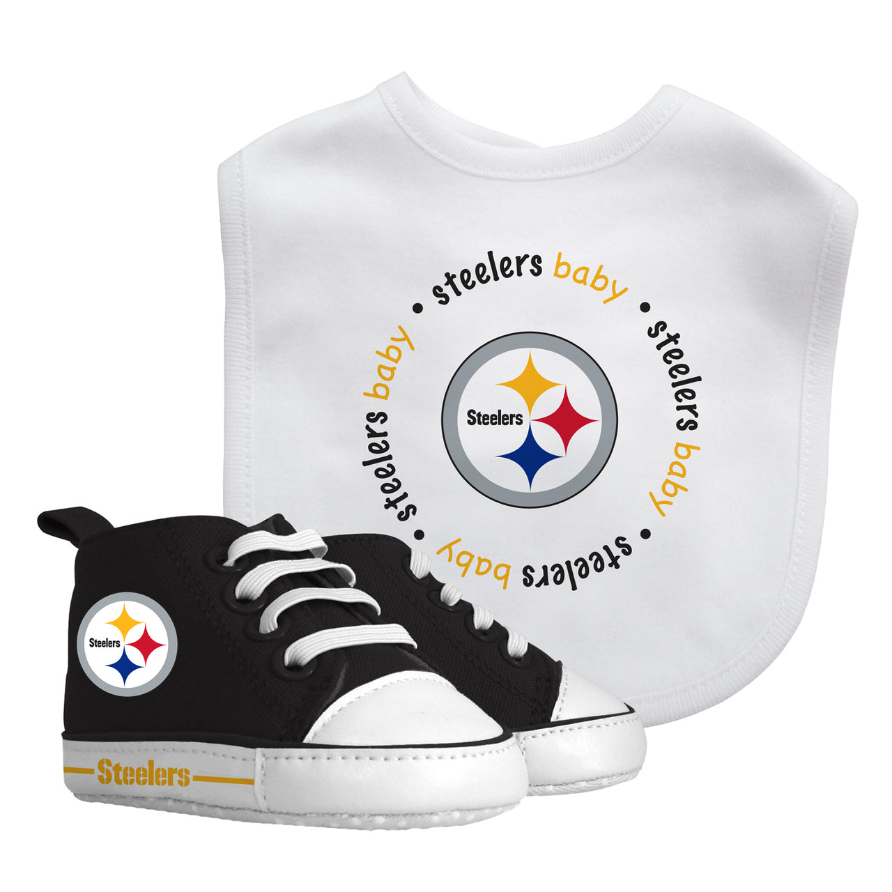BABY FANATIC PITTSBURGH STEELERS 2-PIECE GIFT SET