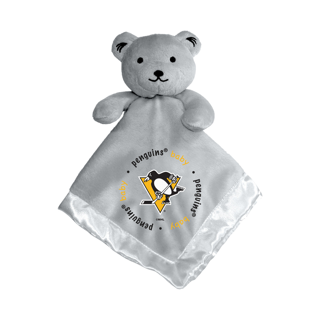 BABY FANATICS PITTSBURGH PENGUINS SECURITY BEAR - GRAY