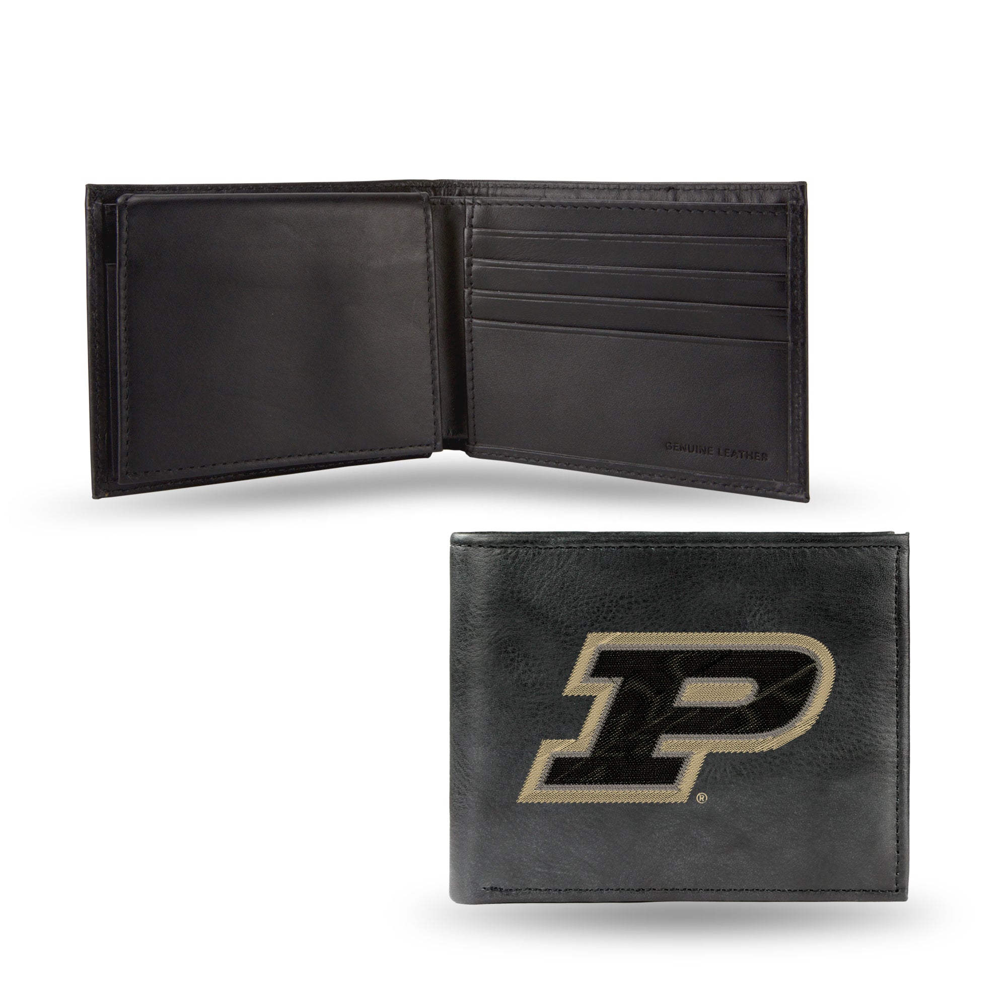 Purdue Boilermakers Embroidered Billfold Wallet