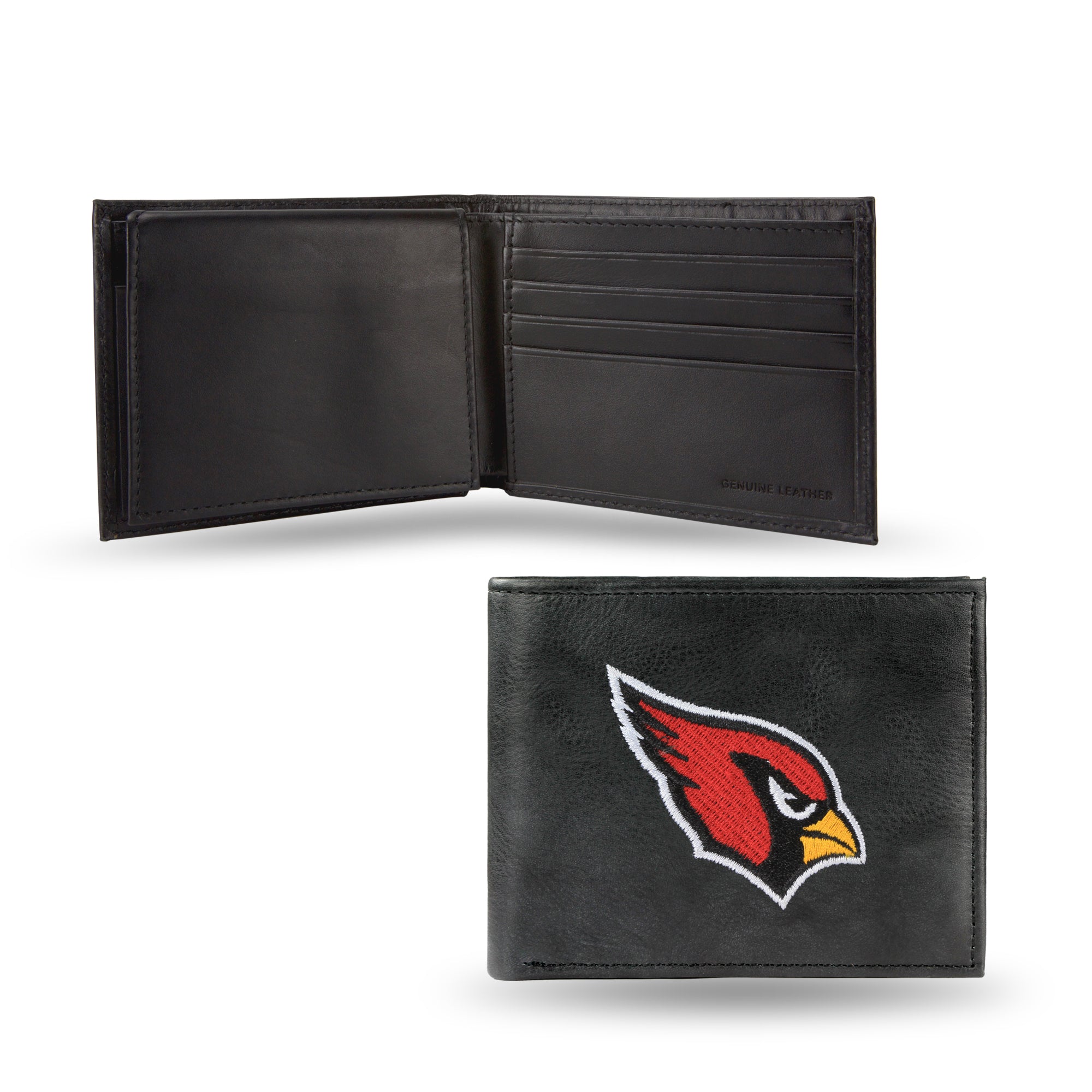 Rico Inc - Arizona cardinals embroidered billfold wallet