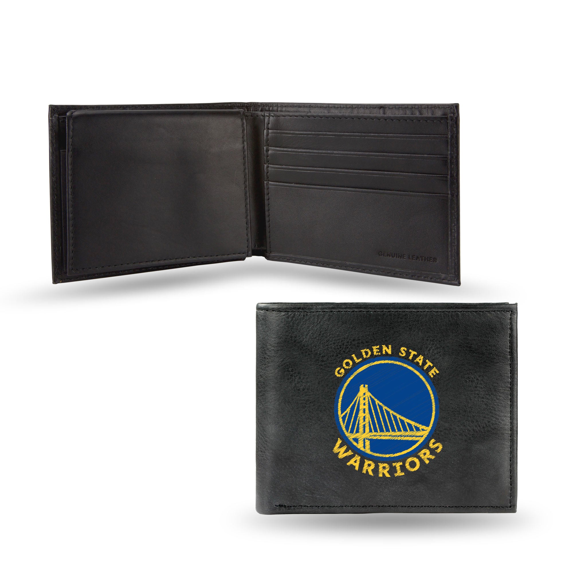 Golden State Warriors Embroidered Billfold Wallet