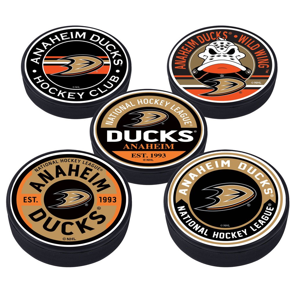 Anaheim Ducks 5 Puck Pack