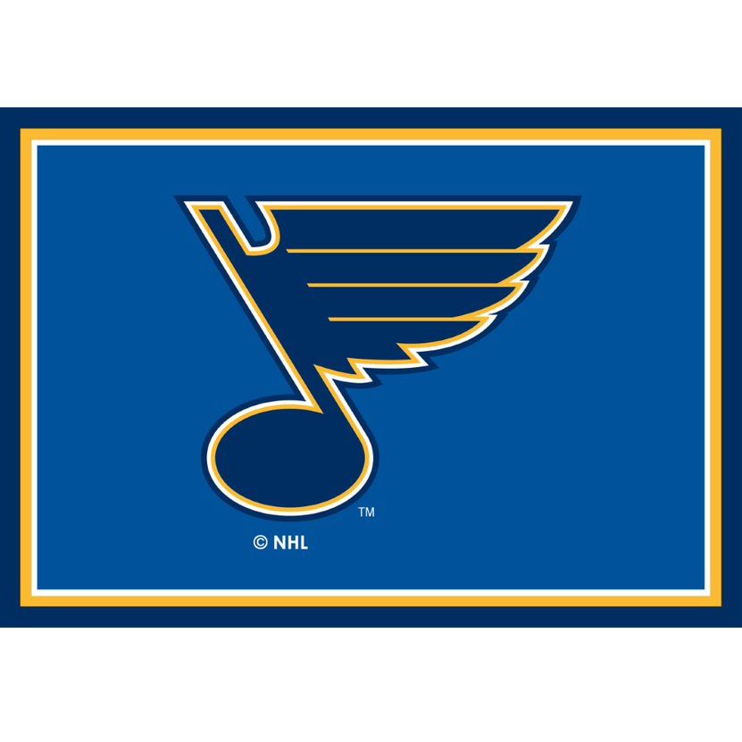 St. Louis Blues 3x4 Area Rug