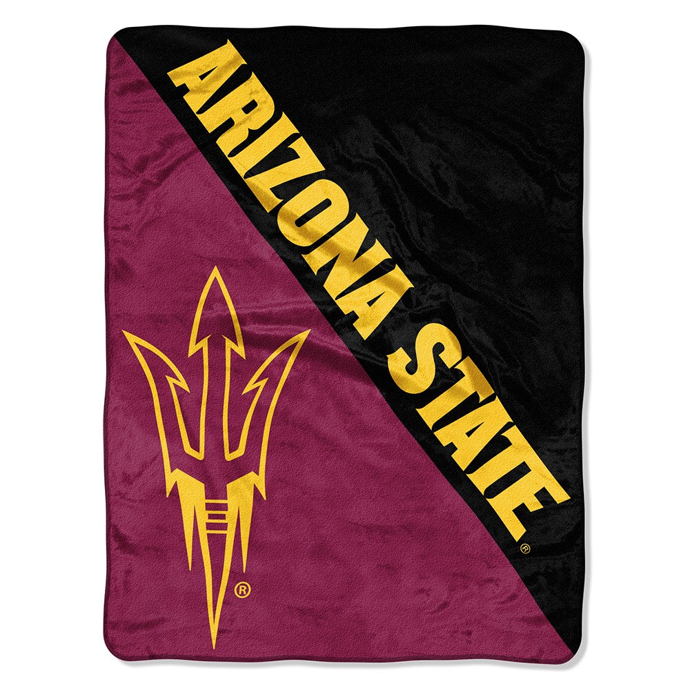 Arizona State Sun Devils Halftone Micro Raschel Throw Blanket