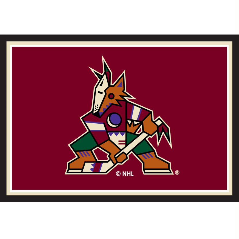 Arizona Coyotes 3x4 Area Rug