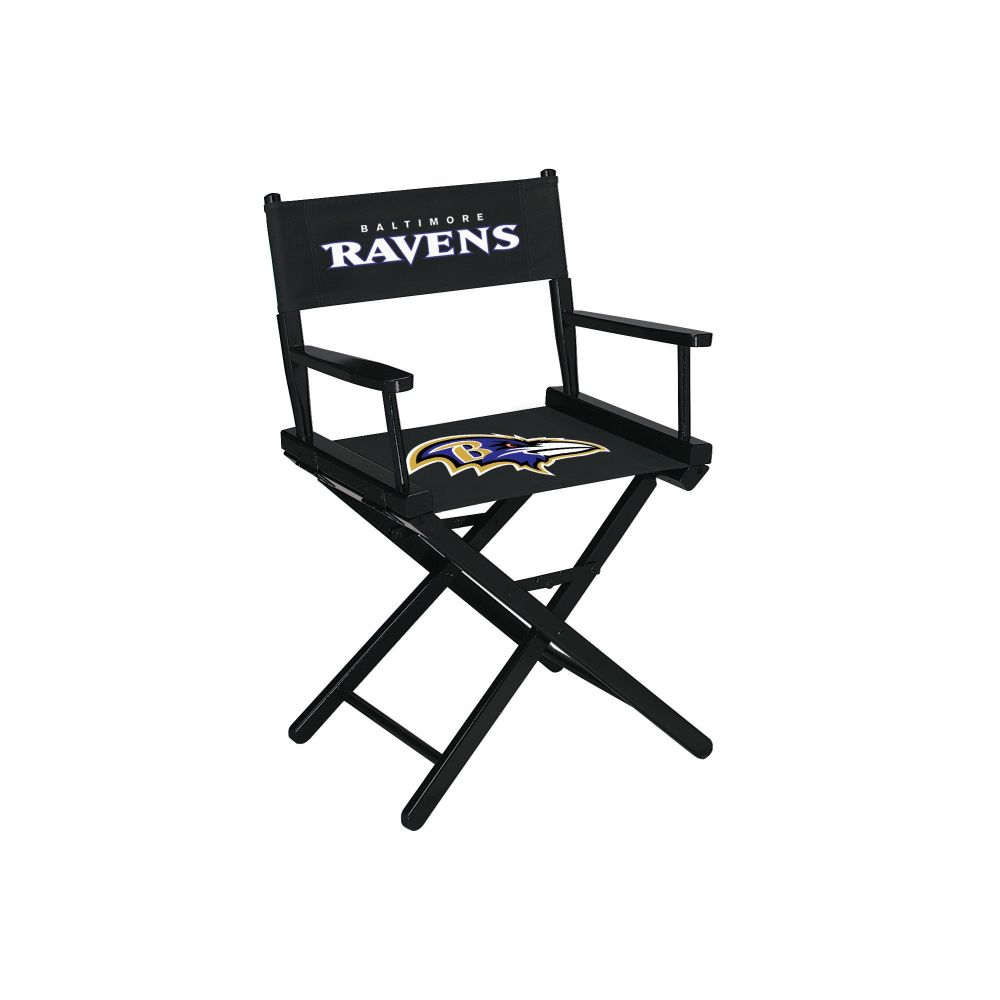 Baltimore Ravens Table Height Directors Chair