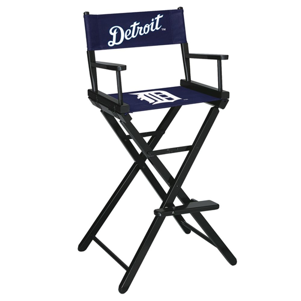 Detroit Tigers Bar Height Directors Chair