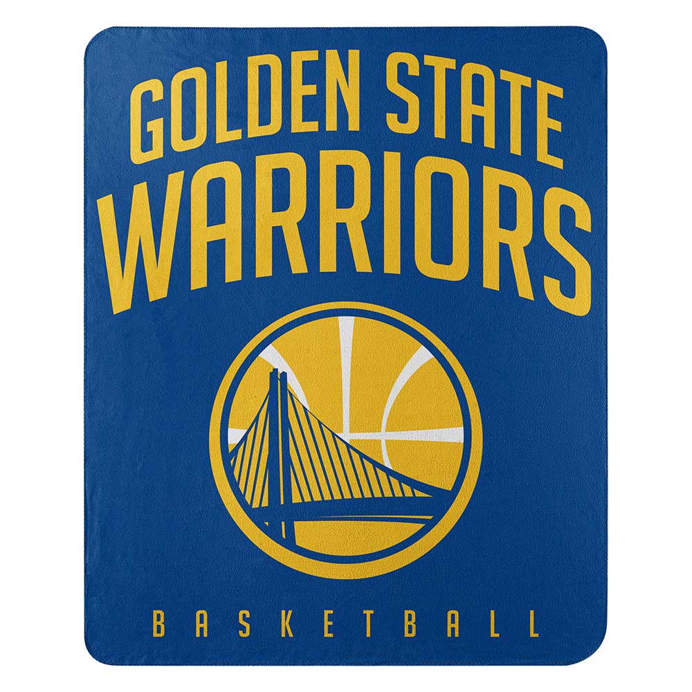 Golden State Warriors NBA Lay up Fleece Throw Blanket