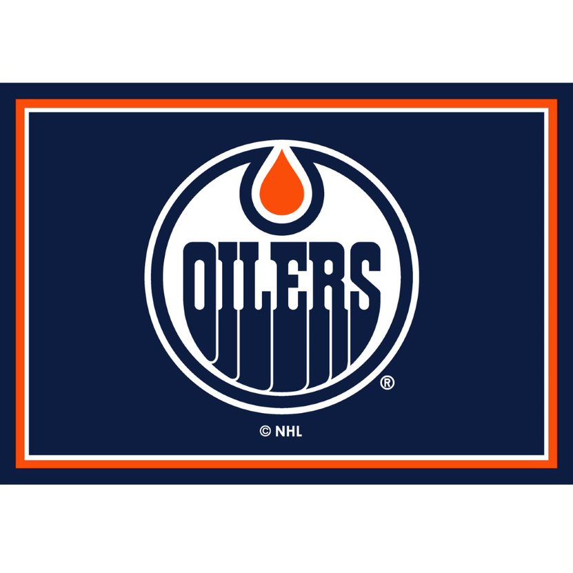 Edmonton Oilers 3x4 Area Rug