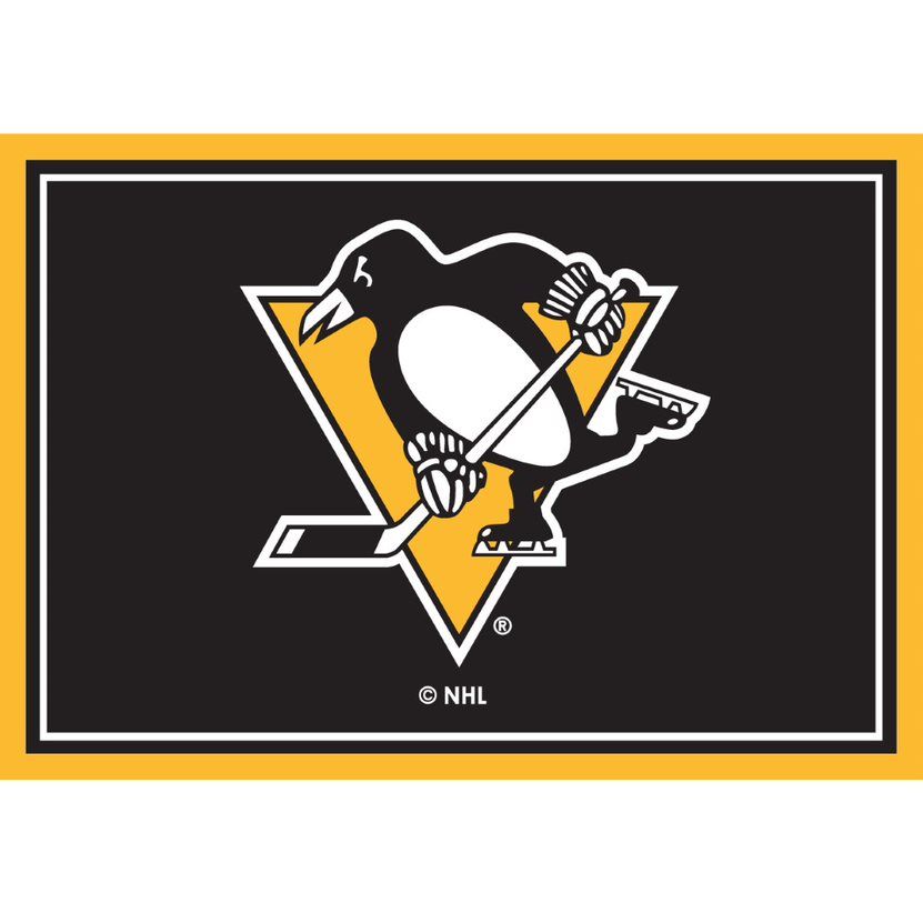 Pittsburgh Penguins 3x4 Area Rug